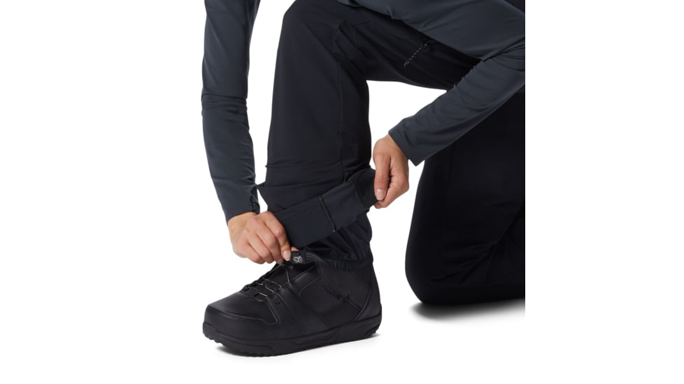 Mountain Hardwear Reduxion Softshell Pant - Womens, Black, Medium, Regular, 2007261010-Black-M-R