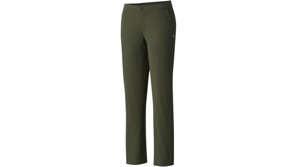 Mountain Hardwear Right Bank Lined Pant - Women's-Surplus Green-Regular Inseam-8