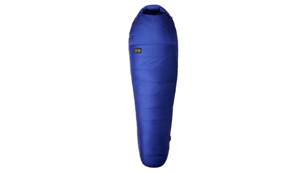 Mountain Hardwear Rook 0F/-18C Sleeping Bag, Clematis Blue, Regular, RH, OU7709516-REG-RH