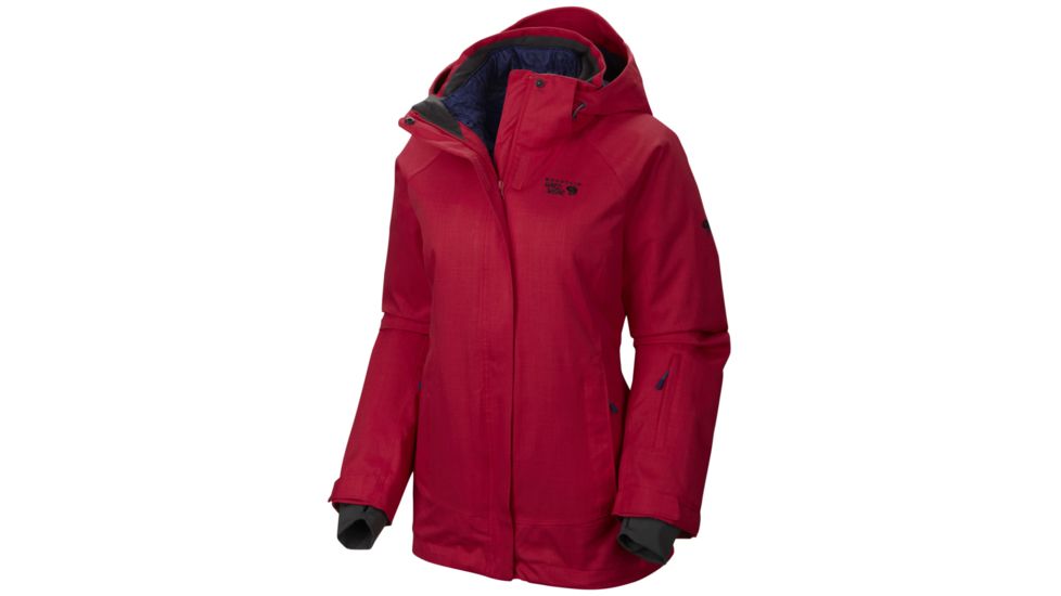 Mountain Hardwear Snowburst Trifecta Jacket - Women's-Bright Rose-Medium
