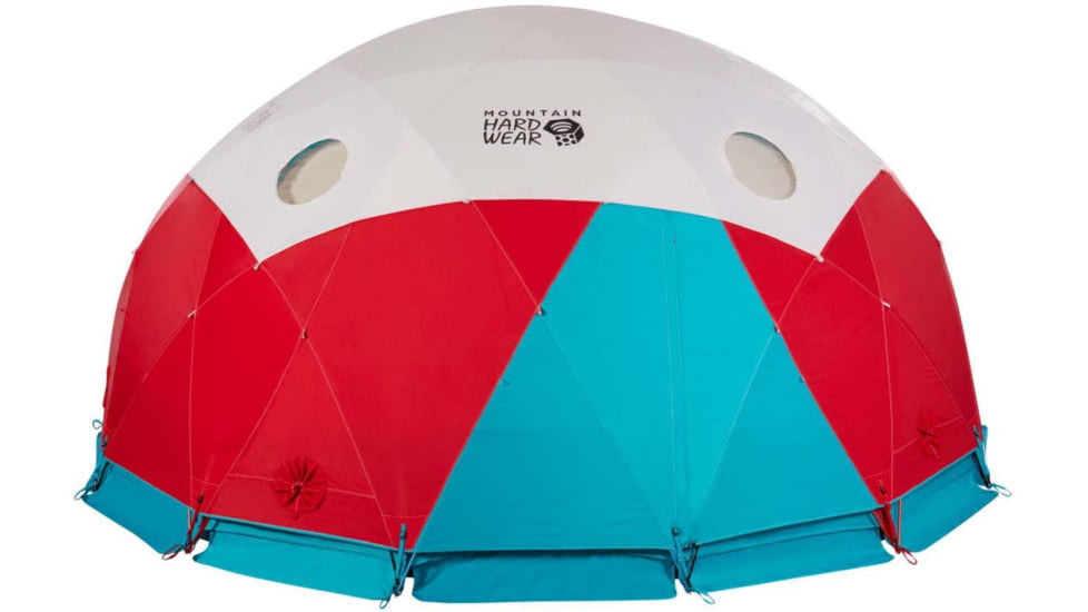 Mountain Hardwear Space Station Dome Tent - 8 Person, Alpine Red, 1854041675-NONE