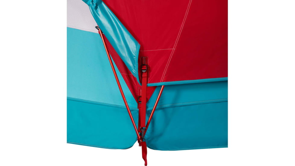 Mountain Hardwear Space Station Dome Tent - 8 Person, Alpine Red, 1854041675-NONE