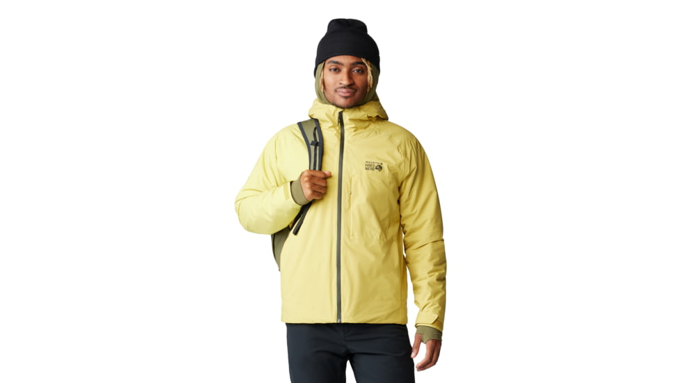 Mountain Hardwear Stretch Ozonic Insulated Jacket - Mens, Bright Olive, Large, 2092311351-L