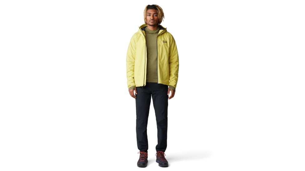 Mountain Hardwear Stretch Ozonic Insulated Jacket - Mens, Bright Olive, Large, 2092311351-L