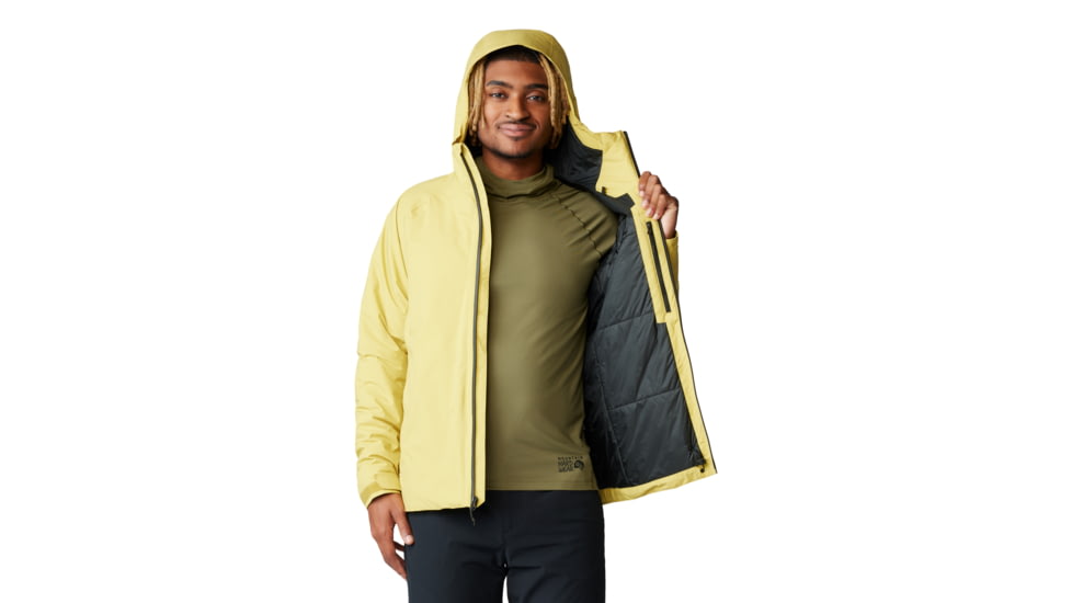 Mountain Hardwear Stretch Ozonic Insulated Jacket - Mens, Bright Olive, Large, 2092311351-L