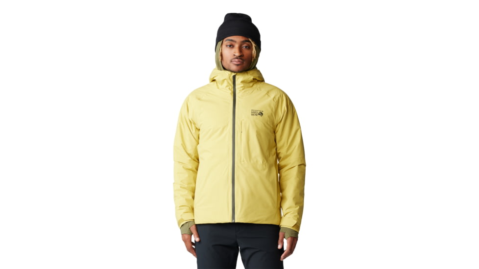 Mountain Hardwear Stretch Ozonic Insulated Jacket - Mens, Bright Olive, Large, 2092311351-L
