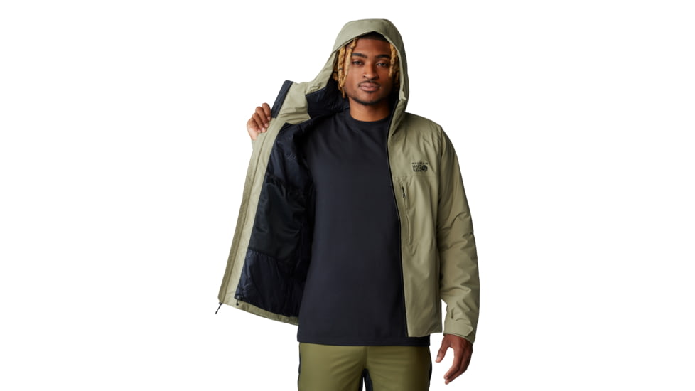 Mountain Hardwear Stretch Ozonic Insulated Jacket - Mens, Mantis Green, Large, 2092311361-L