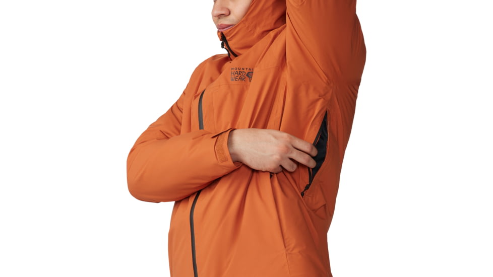 Mountain Hardwear Stretch Ozonic Insulated Jacket - Mens, Raw Carnelian, Large, 2092311859-L