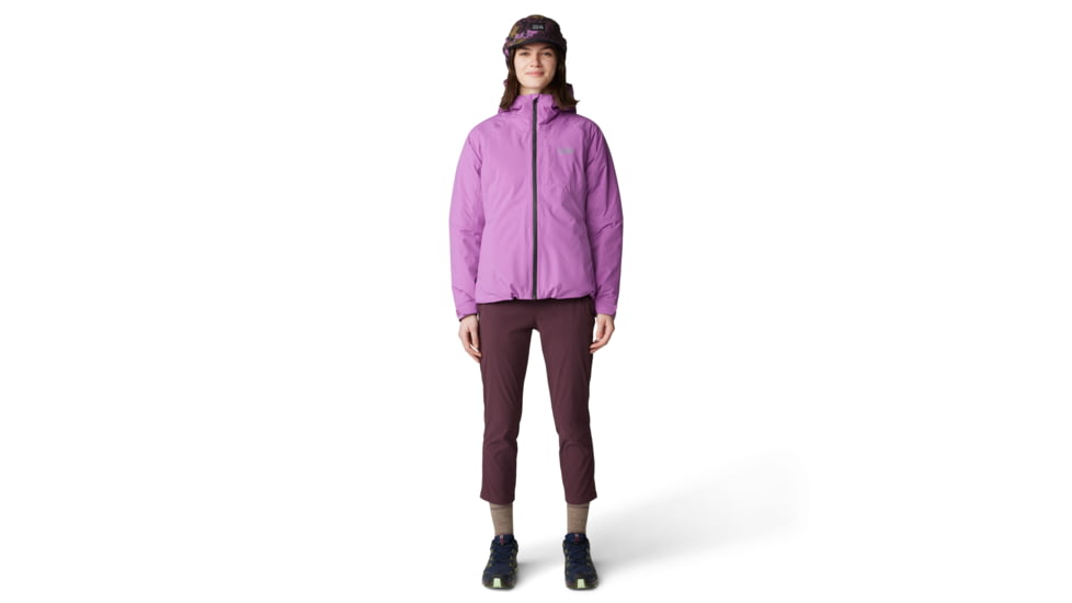 Mountain Hardwear Stretch Ozonic Insulated Jacket - Womens, Lilac Glow, Medium, 2092841537-M