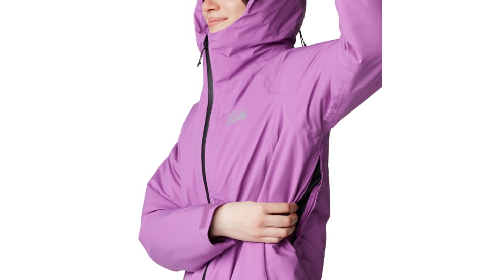 Mountain Hardwear Stretch Ozonic Insulated Jacket - Womens, Lilac Glow, Medium, 2092841537-M
