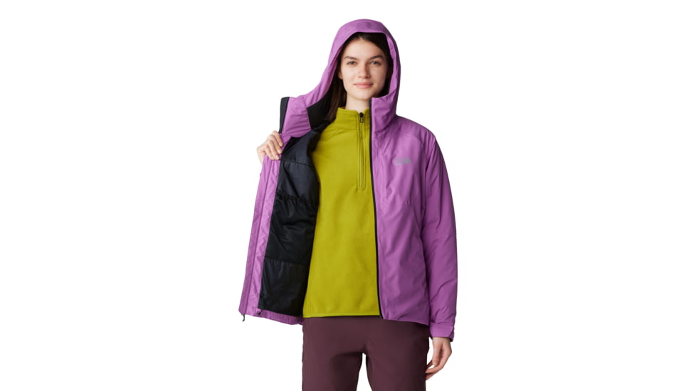 Mountain Hardwear Stretch Ozonic Insulated Jacket - Womens, Lilac Glow, Medium, 2092841537-M