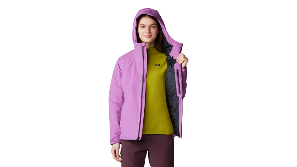 Mountain Hardwear Stretch Ozonic Insulated Jacket - Womens, Lilac Glow, Medium, 2092841537-M