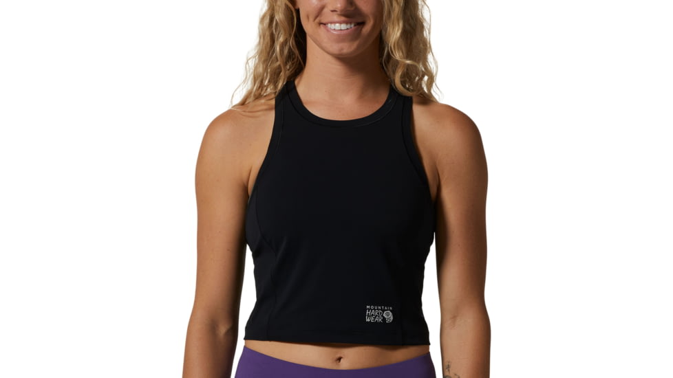 Mountain Hardwear Stretch Tanklette - Womens, Black, Medium, 1982631010-M