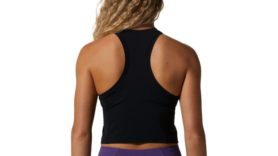 Mountain Hardwear Stretch Tanklette - Womens, Black, Medium, 1982631010-M