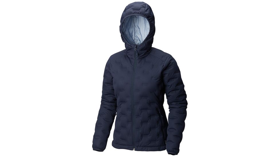 Mountain Hardwear StretchDown DS Hooded Jacket, Dark Zinc, L, 1732251406-L