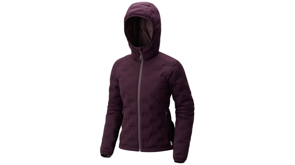 Mountain Hardwear StretchDown DS Hooded Jacket - Women's, Dark Tannin, S 1732251509-S