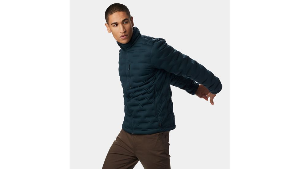 Mountain Hardwear StretchDown DS Jacket, Blue Spruce, S, 1749111310-S