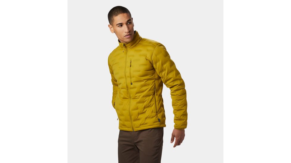 Mountain Hardwear StretchDown DS Jacket, Dark Citron, S, 1749111368-S