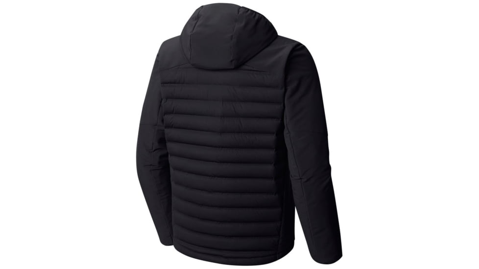 Mountain Hardwear StretchDown HD Hooded Jacket - Men's, Black, S 1732011010-S