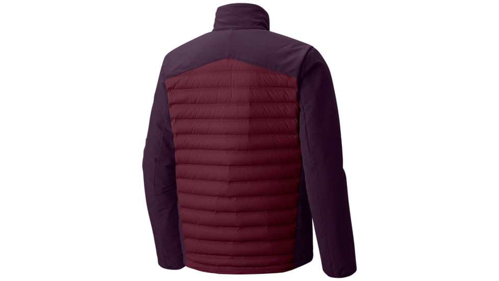 Mountain Hardwear StretchDown HD Jacket - Mens, Cote du Rhone, Dark Tannin, Medium OM0754647-M