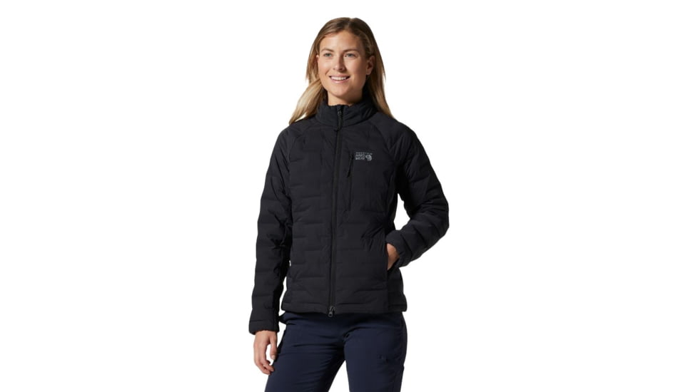 Mountain Hardwear StretchDown Jacket - Womens, Black, Large, 1943281010-L
