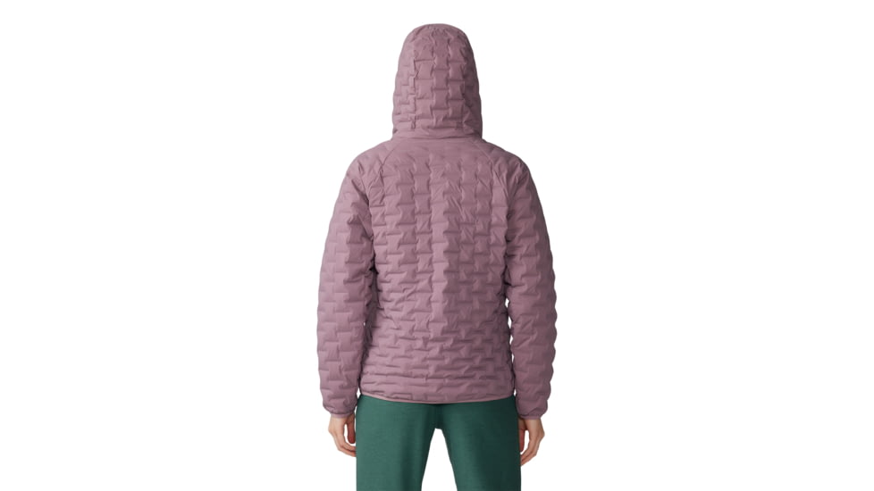 Mountain Hardwear Stretchdown Light Pullover Hoody - Womens, Dark Daze, Small, 2058821534-S