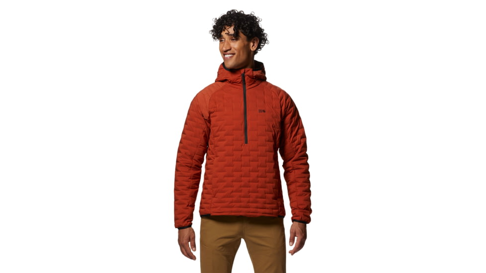 Mountain Hardwear Stretchdown Light Pullover - Mens, Dark Copper, Small, 1942971838-Dark Copper-S