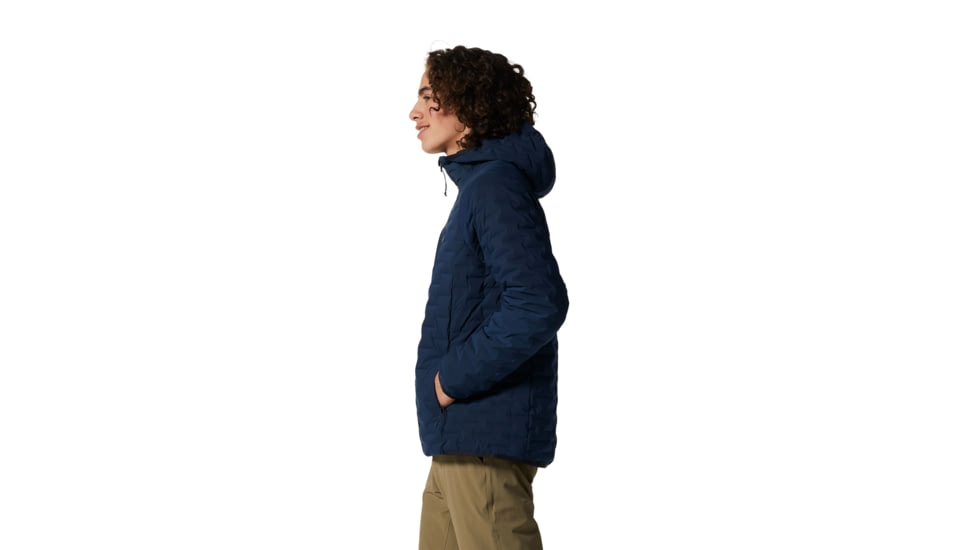 Mountain Hardwear Stretchdown Light Pullover - Mens, Hardwear Navy, Extra Large, 1942971425-Hardwear Navy-XL
