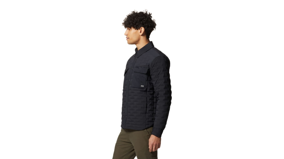 Mountain Hardwear Stretchdown Light Shacket - Mens, 010, M, 2003981-010-M