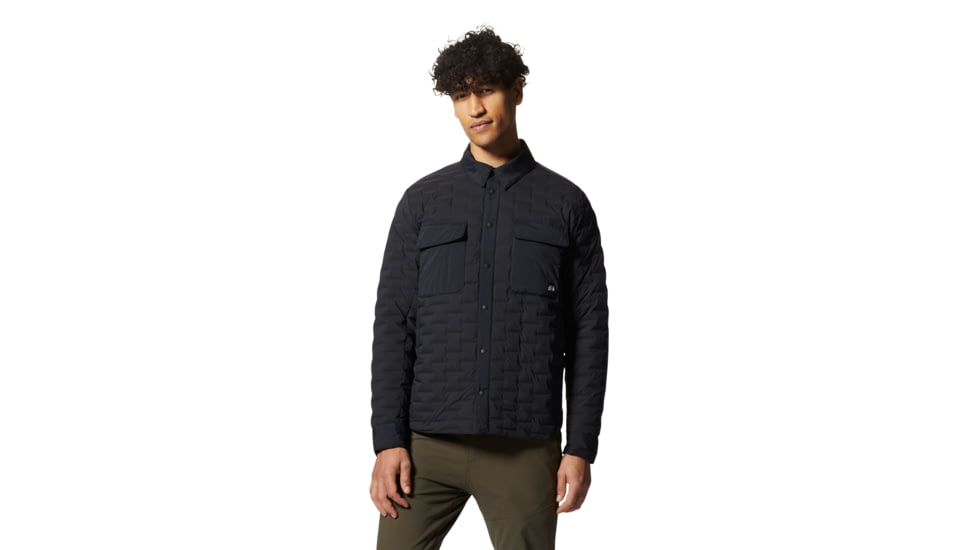 Mountain Hardwear Stretchdown Light Shacket - Mens, 010, M, 2003981-010-M