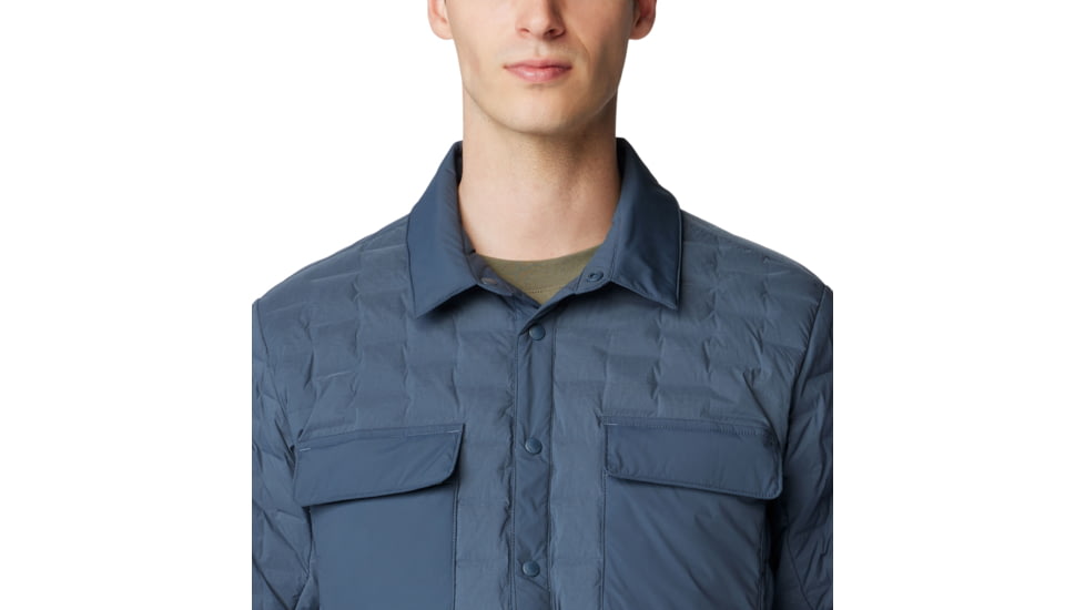 Mountain Hardwear Stretchdown Light Shacket - Mens, 430, XXL, 2003981-430-XXL