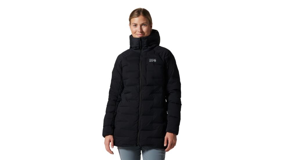 Mountain Hardwear Stretchdown Parka - Womens, Black, Large, 1943311010-Black-L