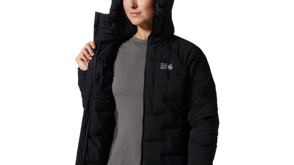 Mountain Hardwear Stretchdown Parka - Womens, Black, Small, 1943311010-S