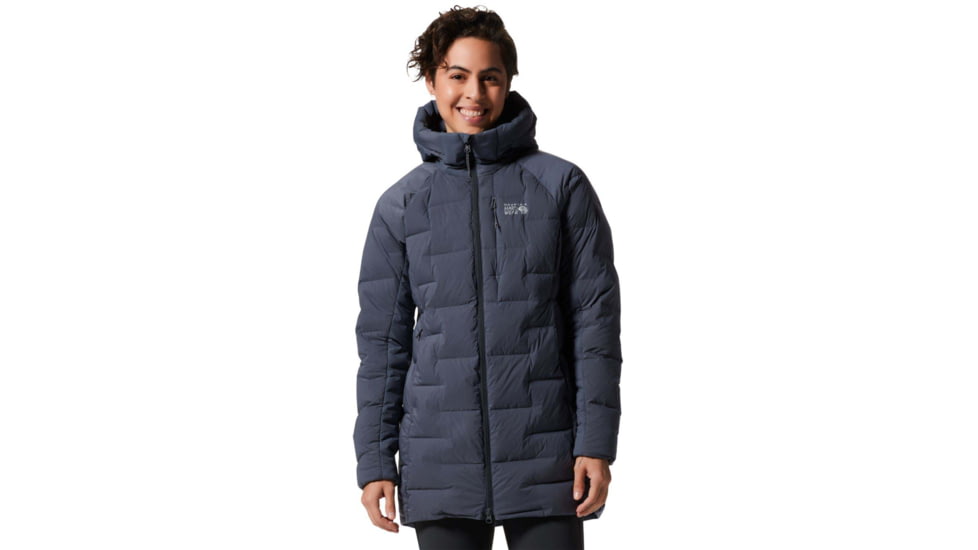 Mountain Hardwear Stretchdown Parka - Womens, Blue Slate, Small, 1943311417-S