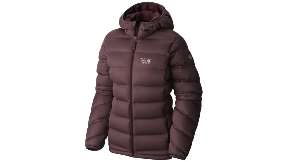 Mountain Hardwear StretchDown Plus Hooded Jacket - Women's-Purple Plum-X-Small