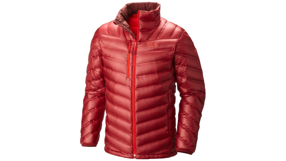 Mountain Hardwear StretchDown RS Jacket - Men's-Smolder Red-Small