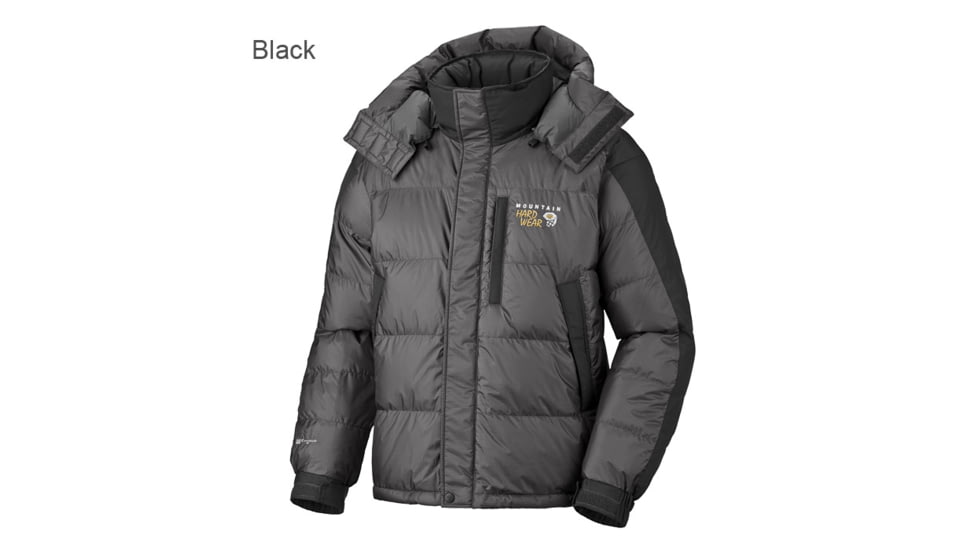 Mountain Hardwear Sub Zero SL Hood Jacket - Black-XX-Large