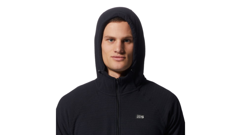 Mountain Hardwear Summit Grid Hoody - Men's, Black, XL, 2105711-010-XL