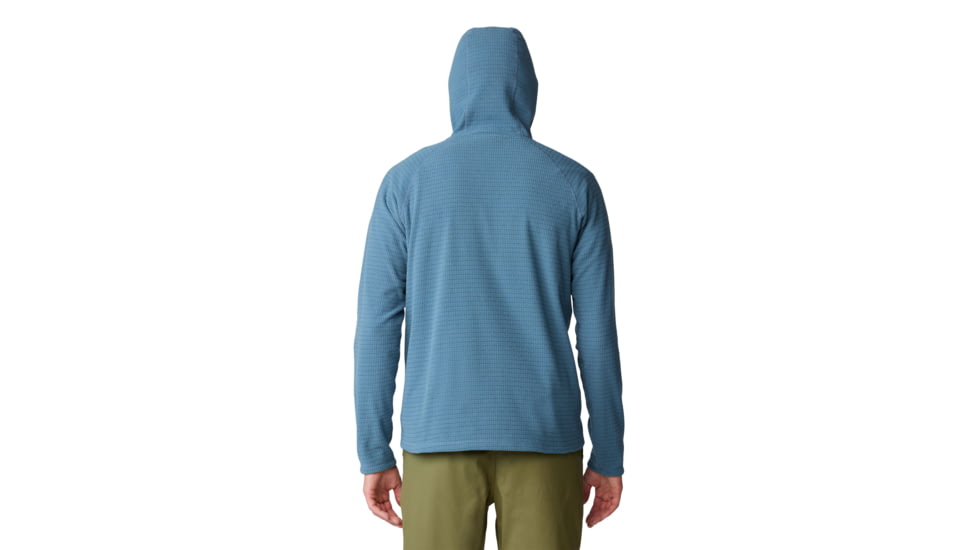 Mountain Hardwear Summit Grid Hoody - Men's, Adriatic Blue, S, 2105711-444-S