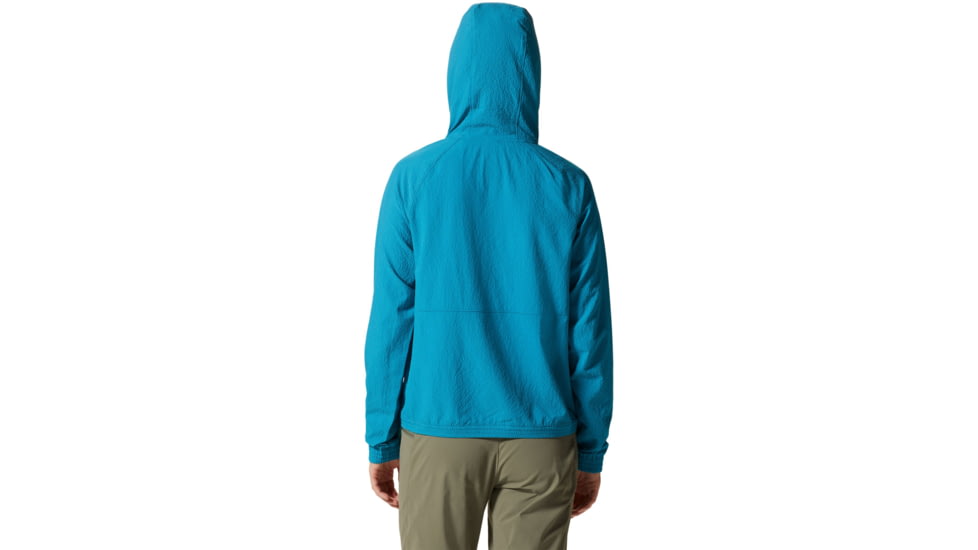 Mountain Hardwear Sunshadow Long Sleeve Hoody - Womens, Vinson Blue, Medium, 1924091446-M