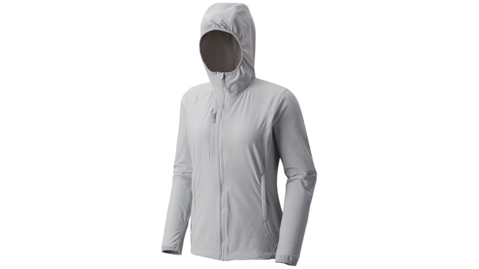 Mountain Hardwear Super Chockstone Hooded Jacket - Women's, Steam, M 1708231088-M