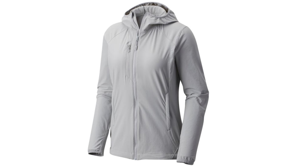 Mountain Hardwear Super Chockstone Hooded Jacket - Women's, Steam, M 1708231088-M