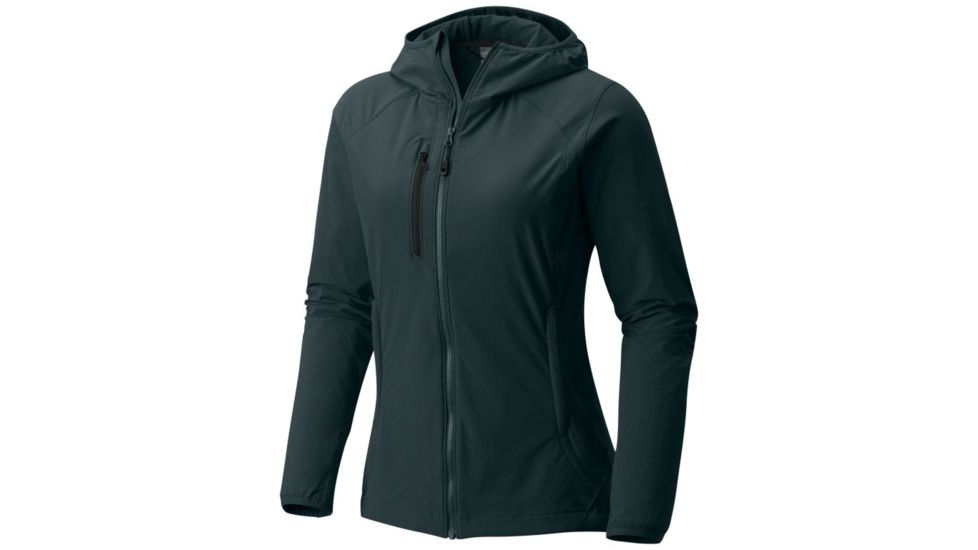 Mountain Hardwear Super Chockstone Hooded Jacket - Women's, Blue Spruce, XS 1708231310-XS