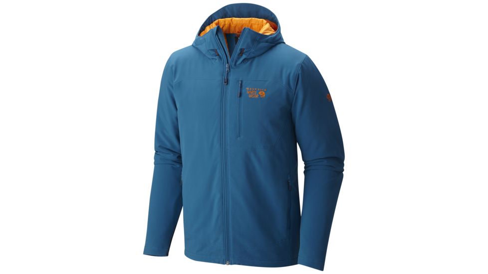 Mountain Hardwear Super Conductor Hooded Jacket - Men's-Phoenix Blue-Small