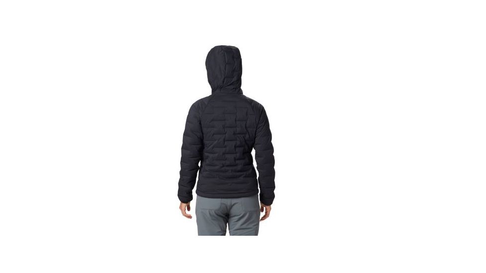 Mountain Hardwear Super/DS Stretchdown Hooded Jacket - Women's, Black, Medium, OL7673010-M