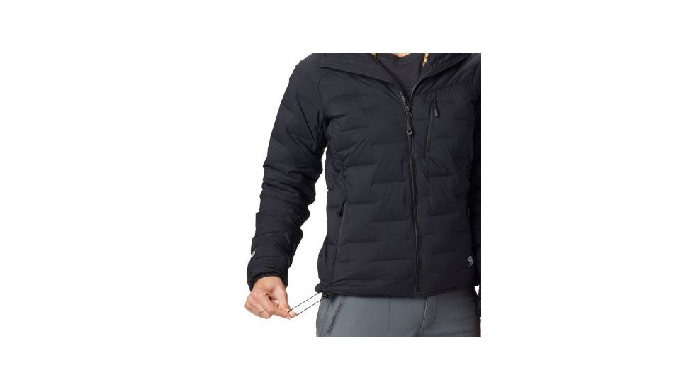Mountain Hardwear Super/DS Stretchdown Hooded Jacket - Women's, Black, Medium, OL7673010-M