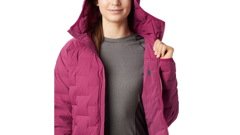 Mountain Hardwear Super/DS Stretchdown Hooded Jacket - Womens, Divine, Small, Regular Inseam, OL7673662-S