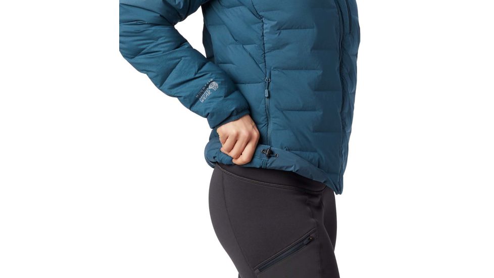 Mountain Hardwear Super/DS Stretchdown Hooded Jacket - Women's, Icelandic, Large, OL7673324-L
