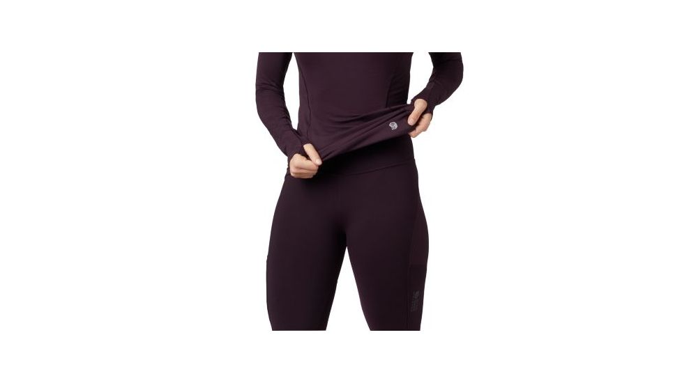 Mountain Hardwear Tanderra Tight - Womens, Darkest Dawn, Large, Regular, 1852001509-L-R