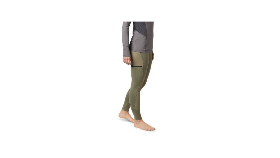 Mountain Hardwear Tanderra Tight - Womens, Light Army, Large, Regular, 1852001333-L-R